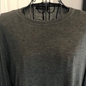 Zara side slit 30” Long sweater, never worn!